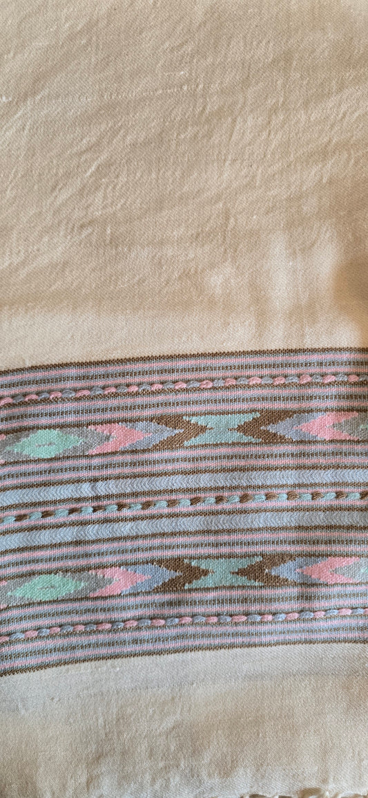 Shawl – Angora Wool - Stripes