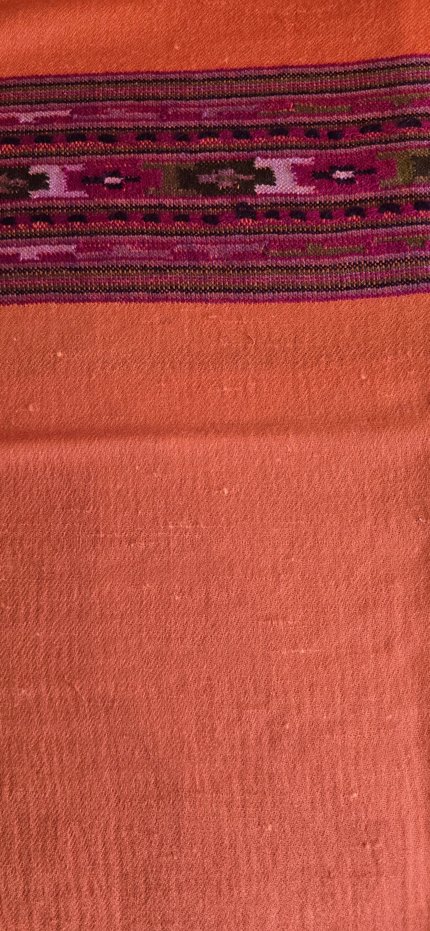 Wool Stole – Timeless Comfort - Orange