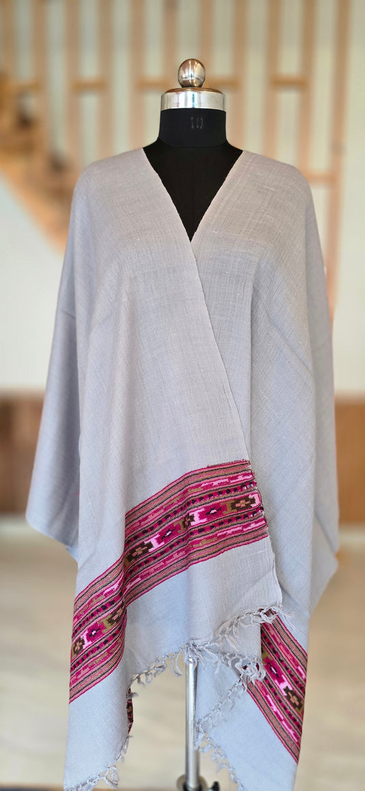 Wool Stole – Timeless Comfort - Gray