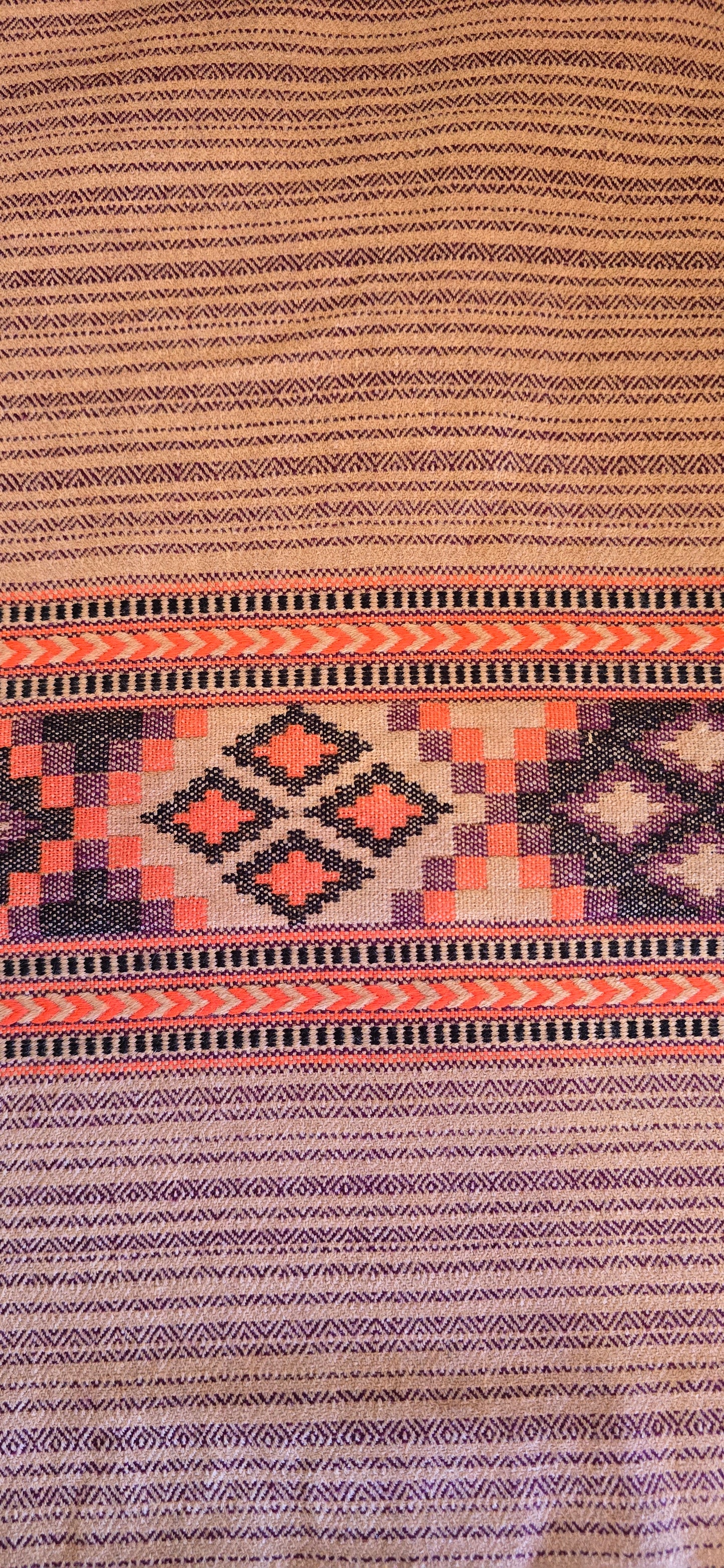 Shawl – Classic Pattern – Ethnic – Brown