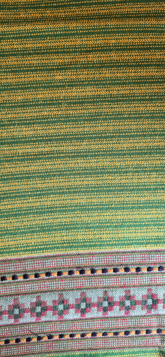 Stole – Heritage Kullu – Stripes – Green