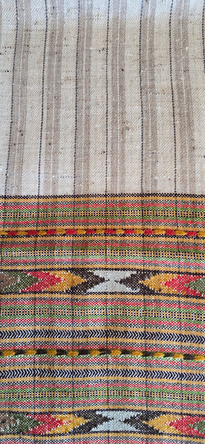 Shawl – Angora Wool - Stripes