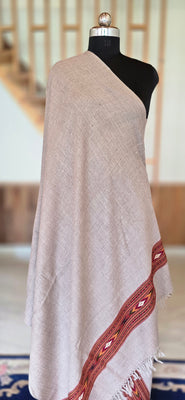 Shawl – Angora Wool - Stripes