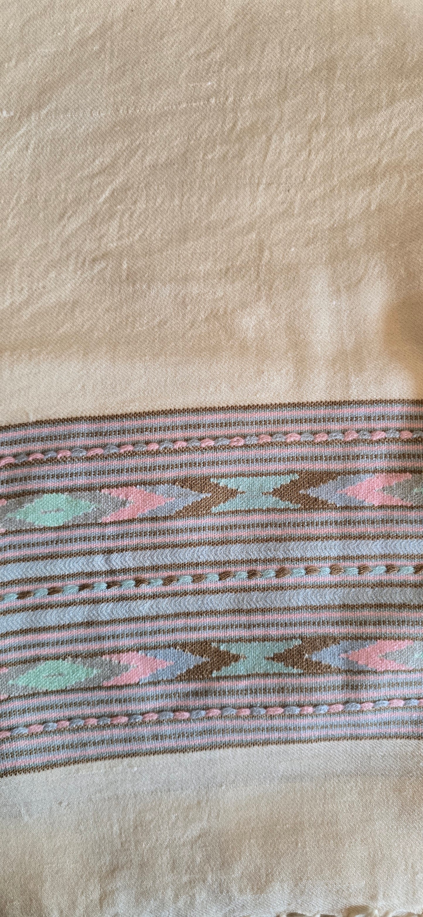 Shawl – Angora Wool - Stripes