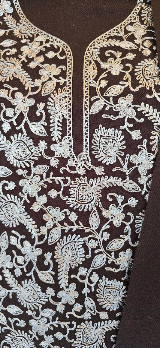 Unstitched - Woollen Suit with Stole