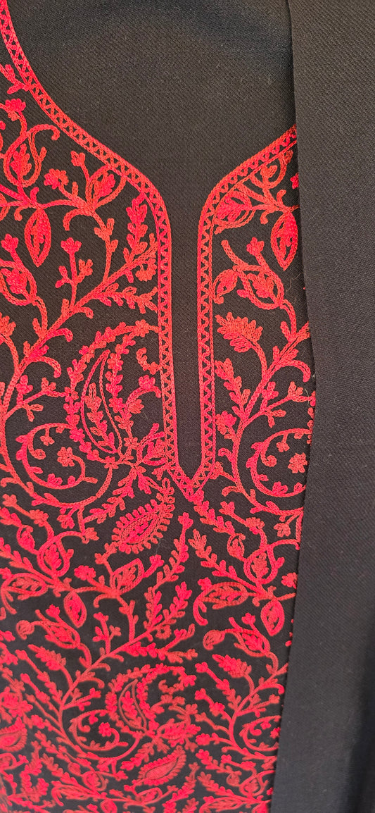 Unstitched - Woollen Suit with Stole