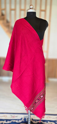 Wool Stole – Timeless Comfort - Red