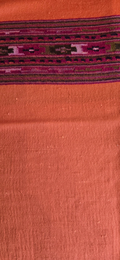 Wool Stole – Timeless Comfort - Orange