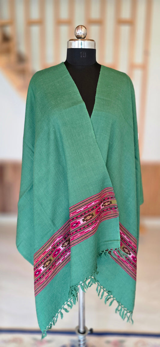 Wool Stole – Timeless Comfort - Green