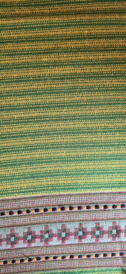 Stole – Heritage Kullu – Stripes – Green