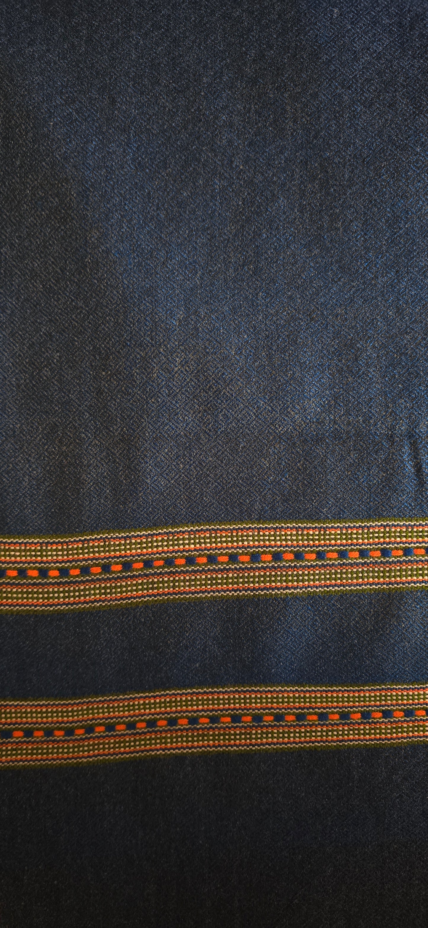 Stole – Heritage Kullu – Plain – Blue