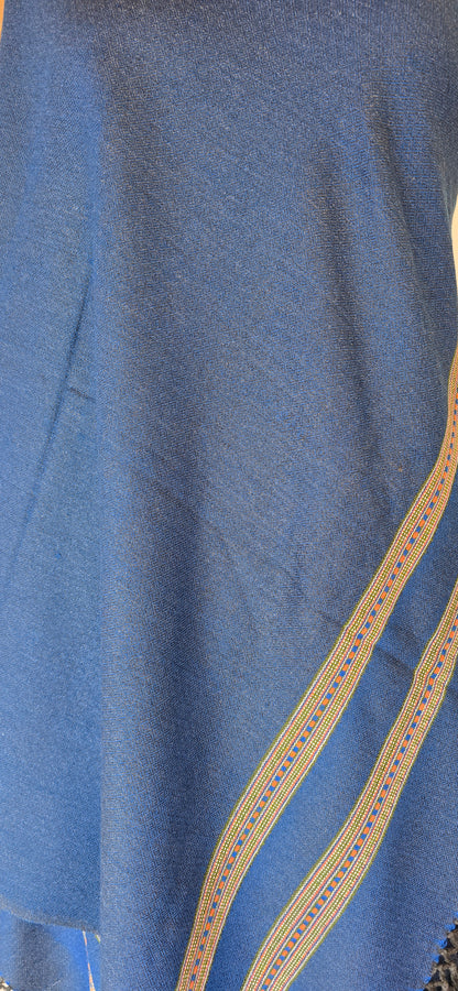Stole – Heritage Kullu – Plain – Blue