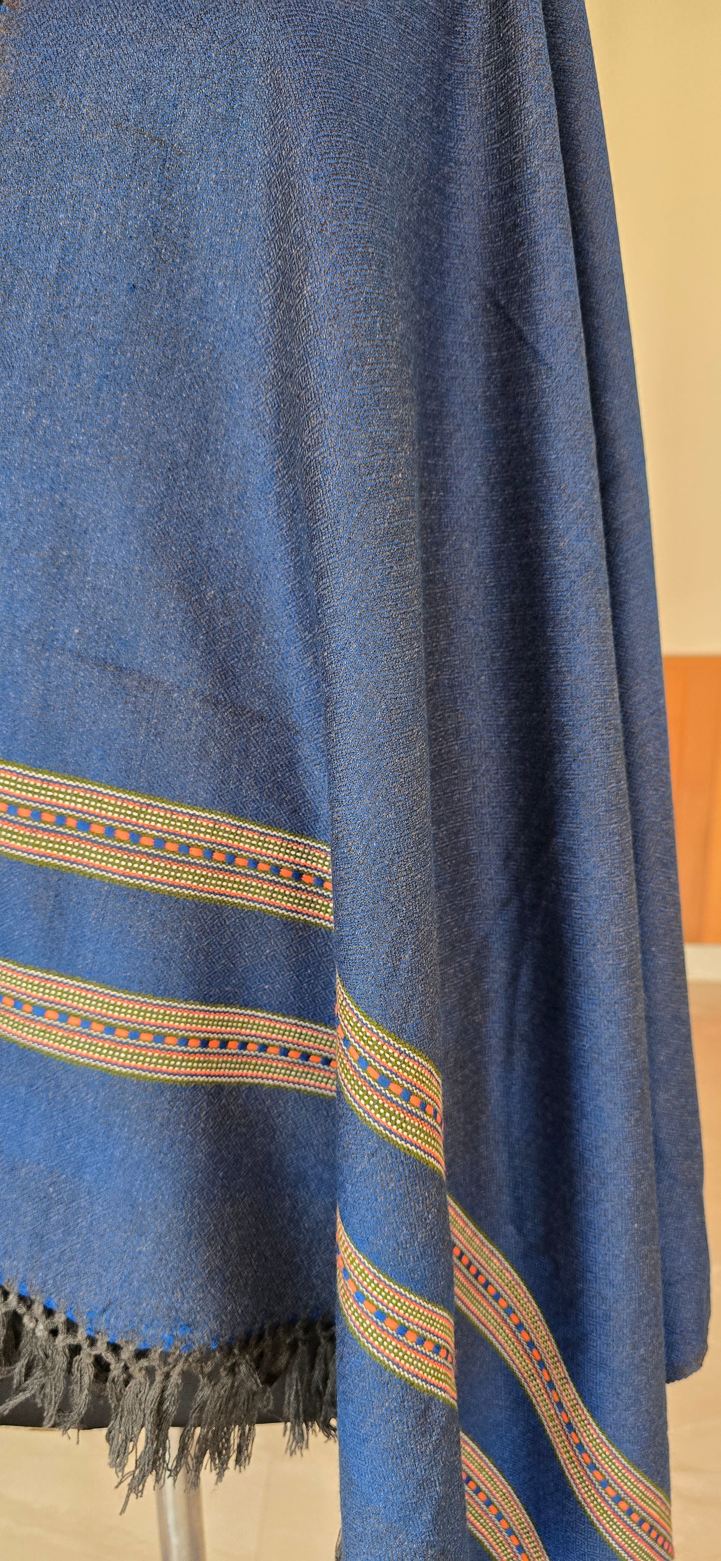 Stole – Heritage Kullu – Plain – Blue