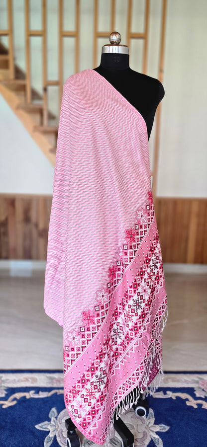 Shawl – Designer – Pink