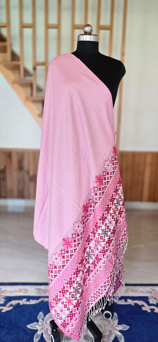 Shawl – Designer – Pink