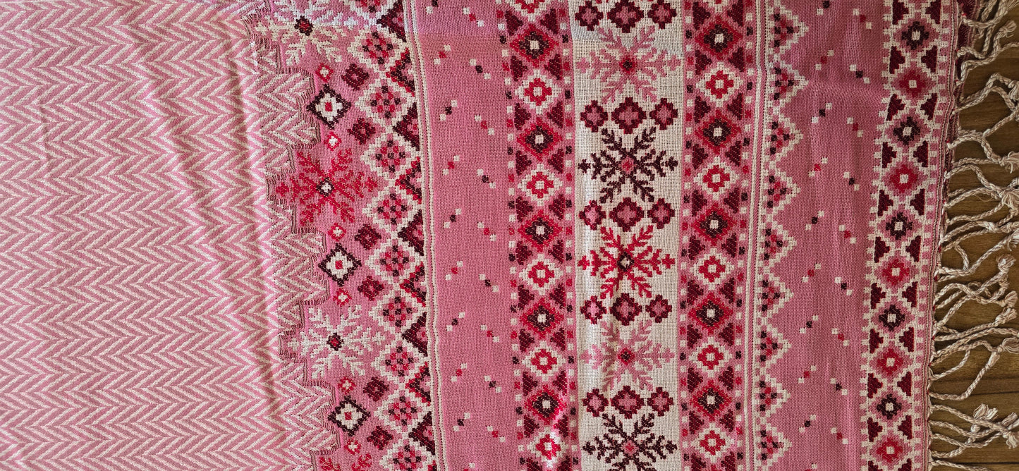 Shawl – Designer – Pink