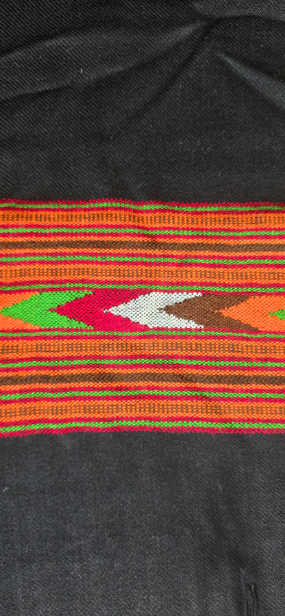 Muffler – Handwoven – Traditional – Black