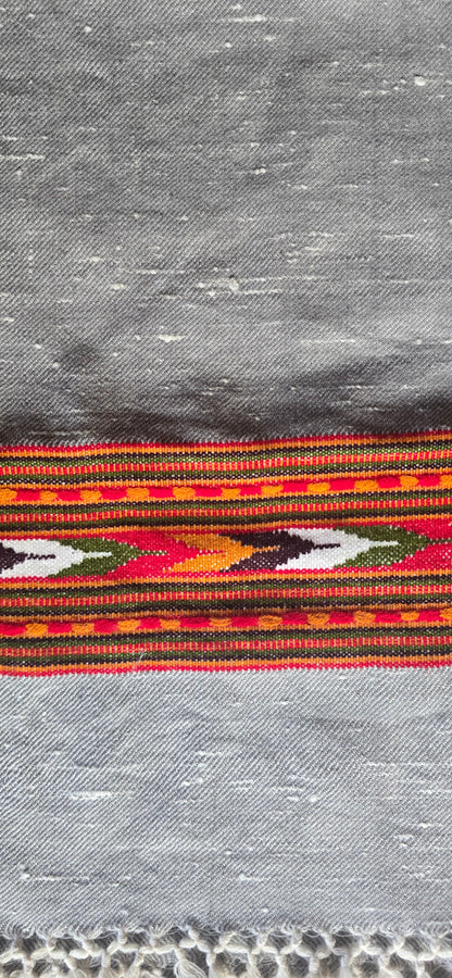Muffler – Handwoven – Traditional – Gray